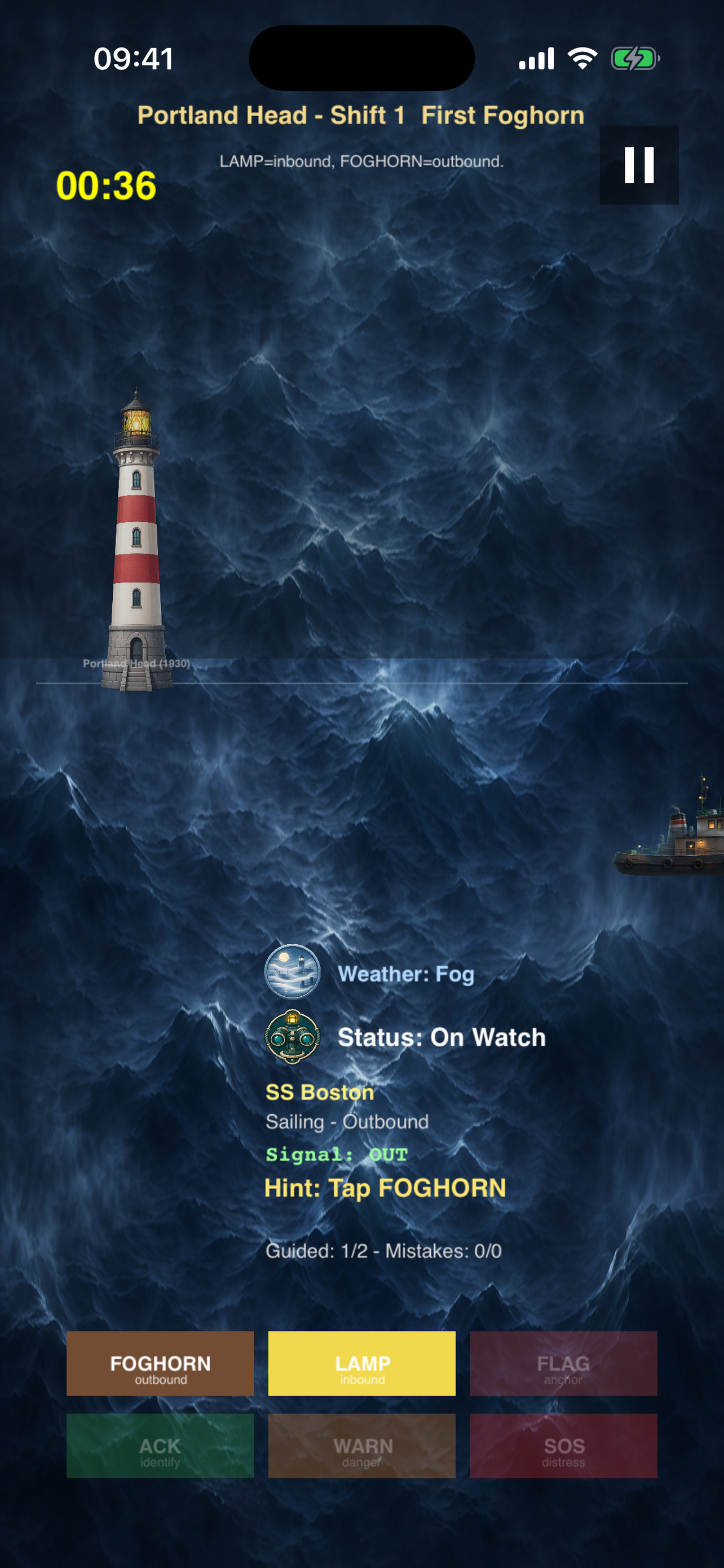 Multiple ships approaching